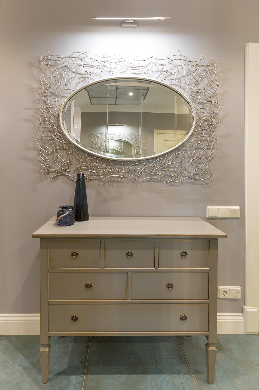 Трехкомнатная квартира с винтажными акцентами