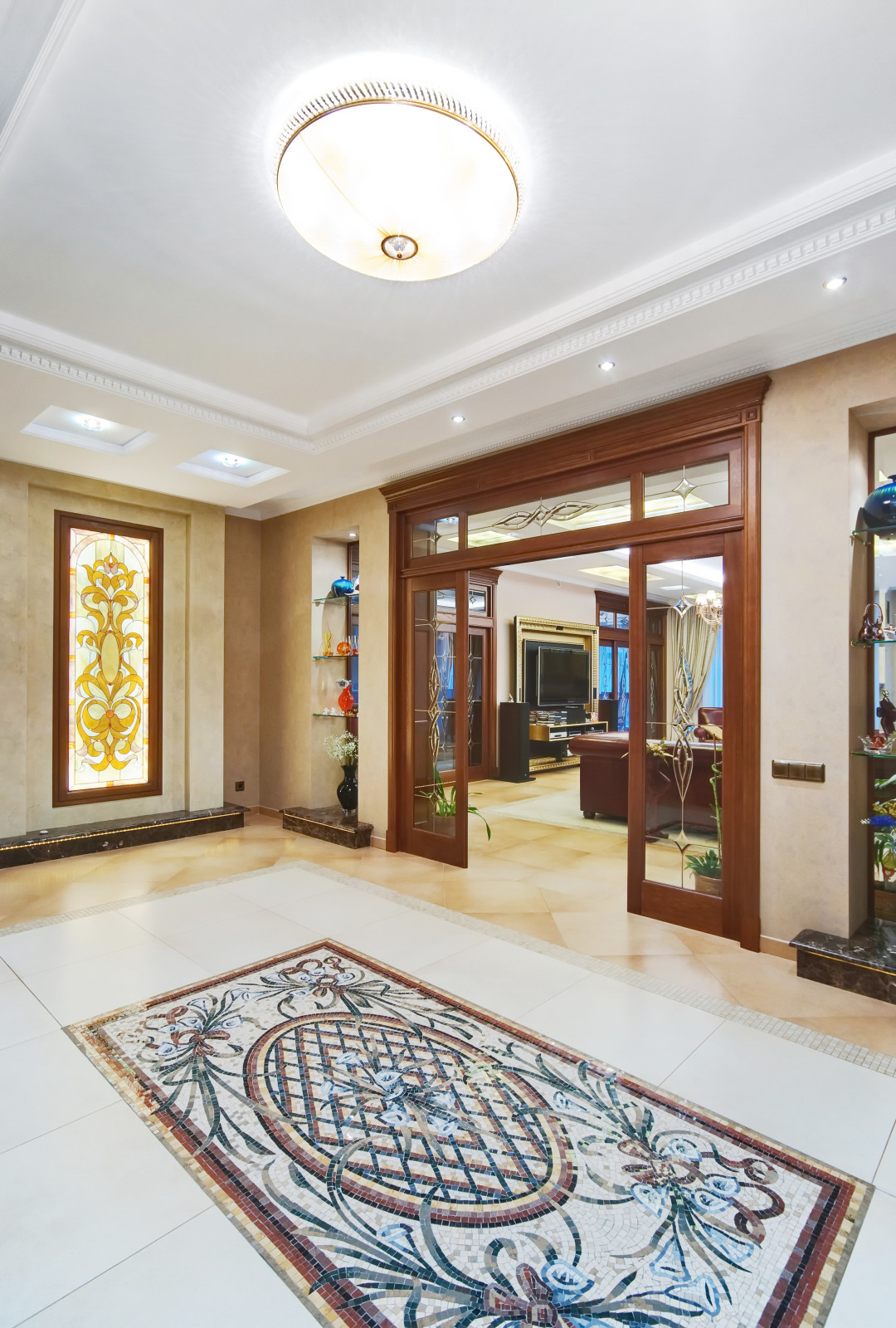 Дизайн интерьера загородного дома в Мельничном ручье