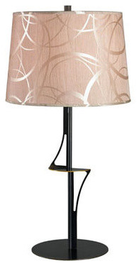 Kenroy Home 32185 Spinner 1 Light 28 Inch Table Lamp