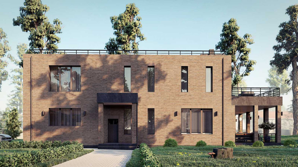 Двухэтажный дом