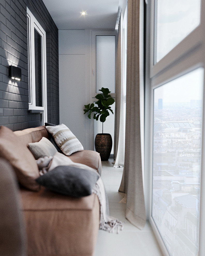 Минималистичная квартира холостяка