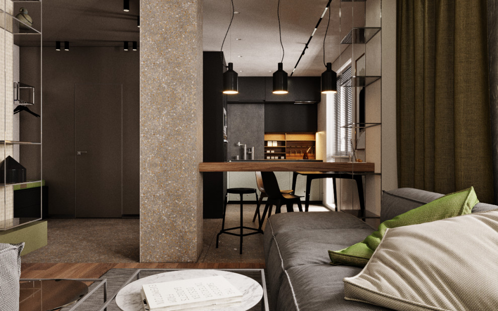 Холостяцкий интерьер