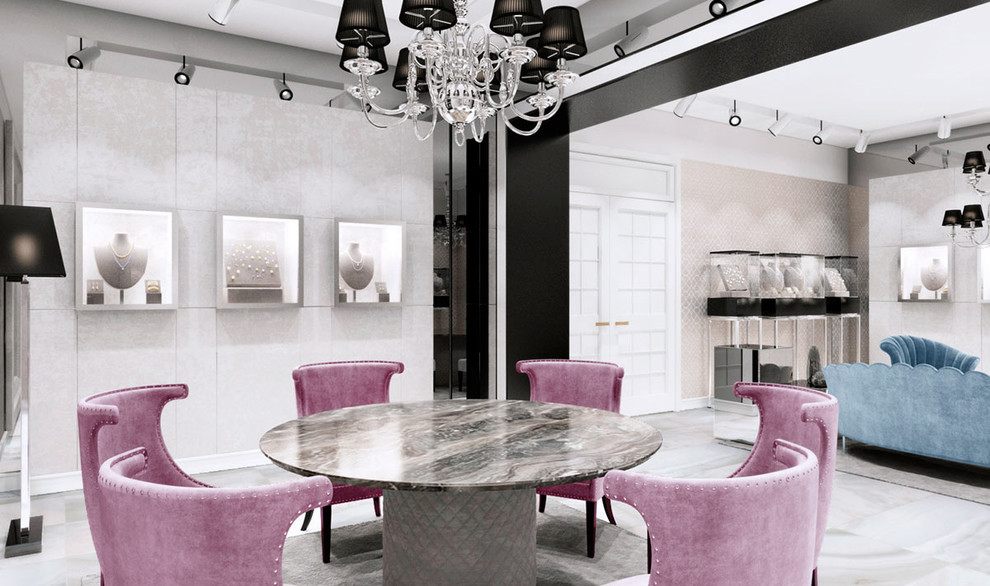 Интерьер ювелирного бутика Lev Leviev Diamonds (Сергей Ларичев, REHOUSE)