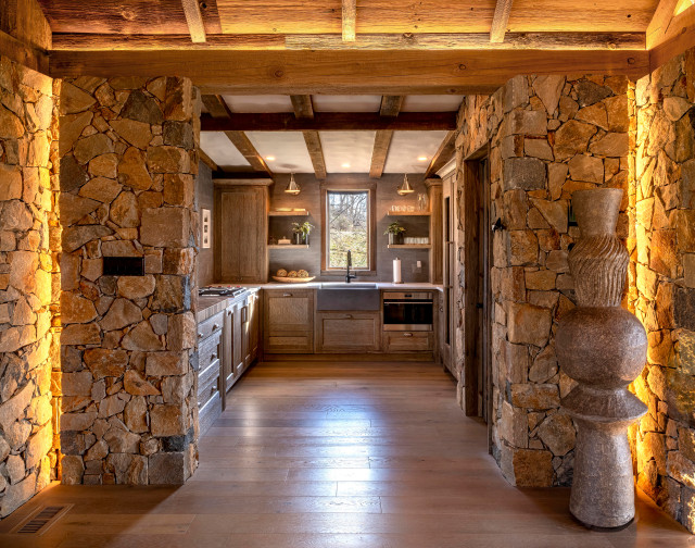 Barn Office montagne-cuisine