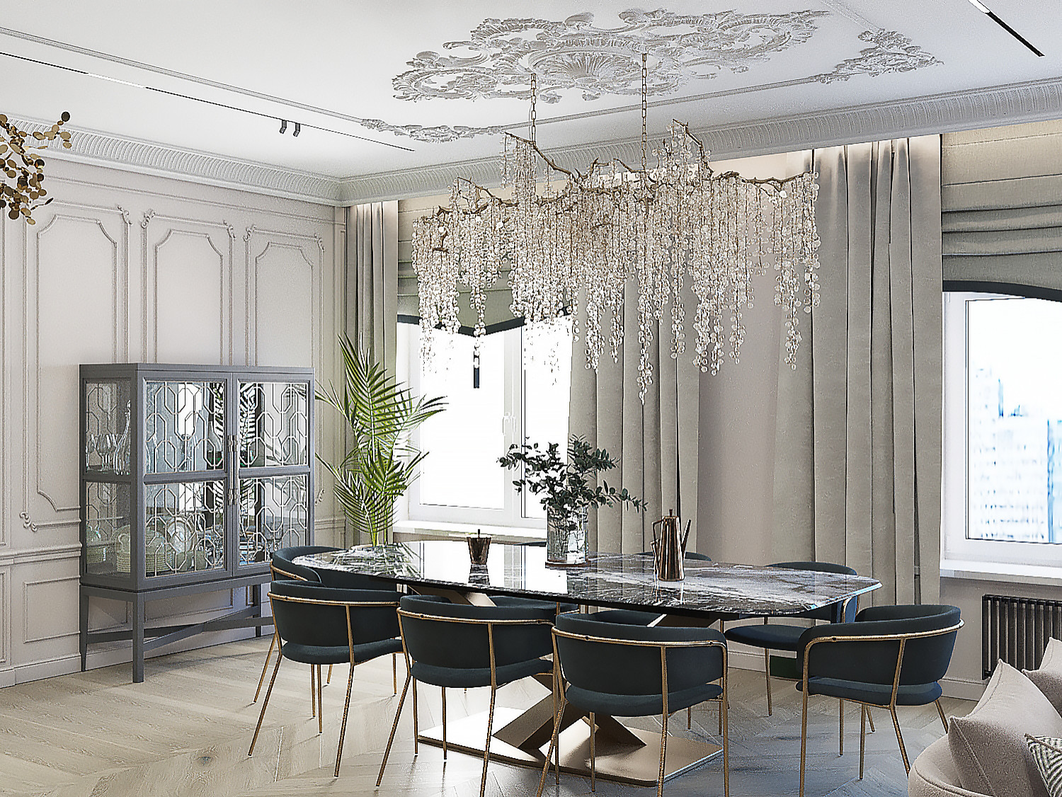 Квартира в классическом стиле