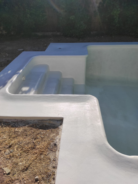 Piscina en microcemento exotisk-pool