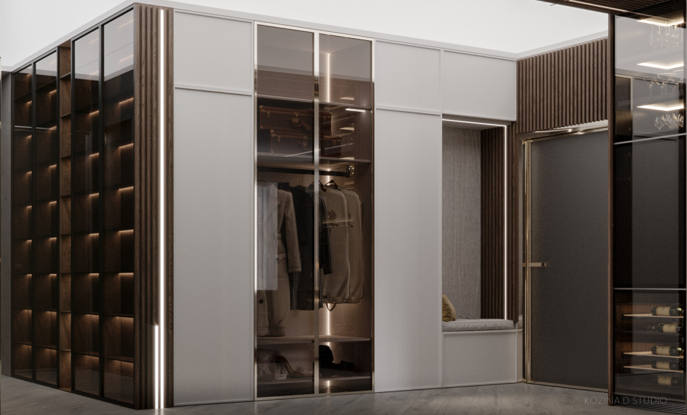 Кухня гостиная из проекта в Санкт-Петербурге