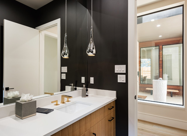 Glencrest modern-badezimmer