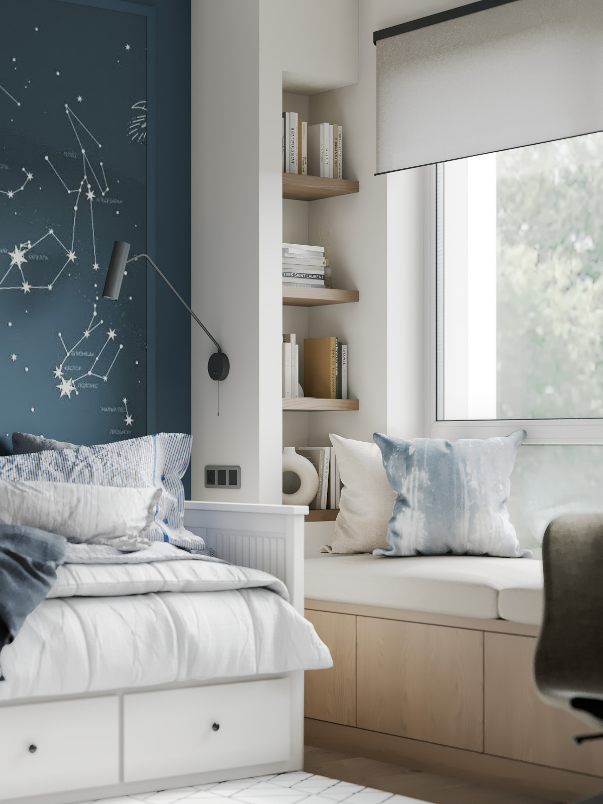 Дизайн-проект квартиры в Москве, 120 кв.м