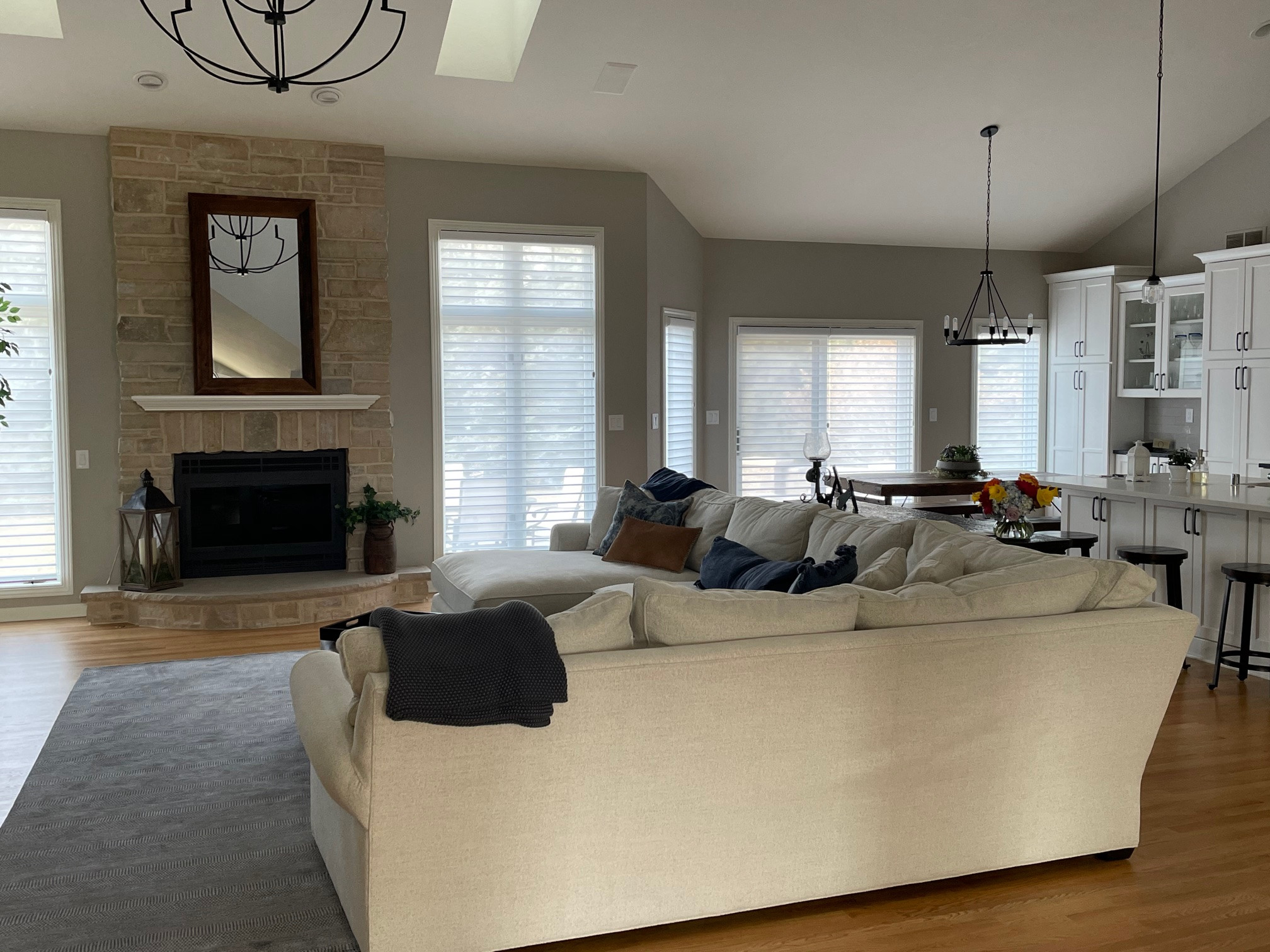 Pewaukee Kitchen and Living Room Remodel