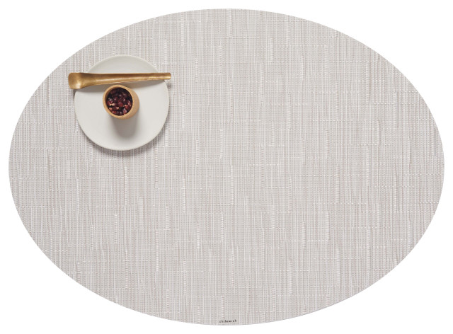 Bamboo Oval Table Mat, Coconut