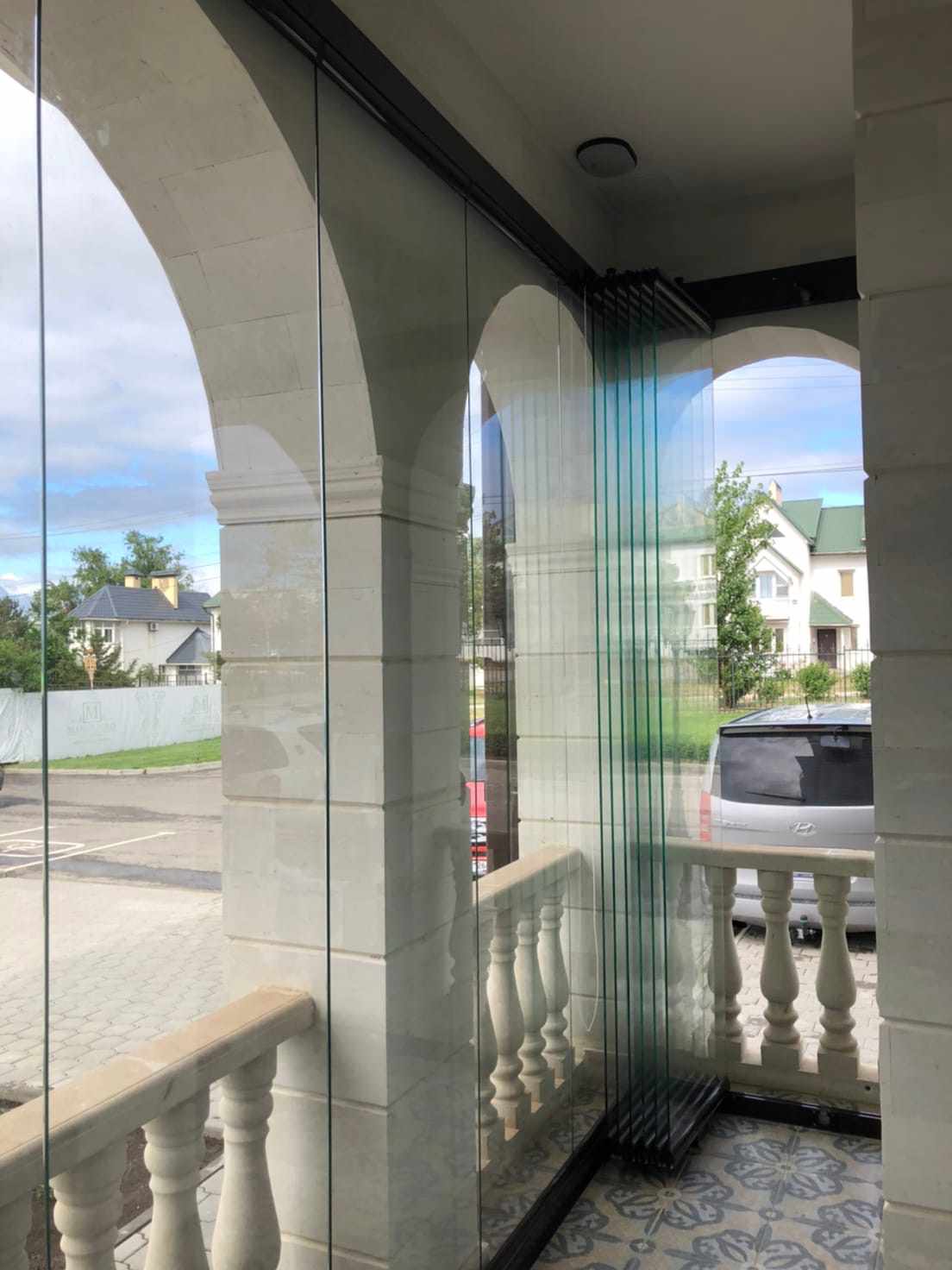 Остекление отеля MARCO POLO