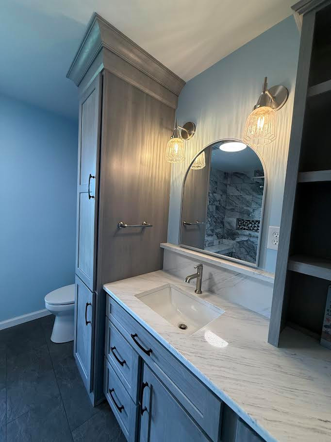 Bathroom Remodel with Tile Shower