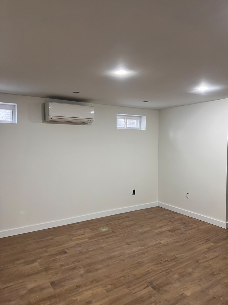 Complete Basement Renovation with Steam Bathroom