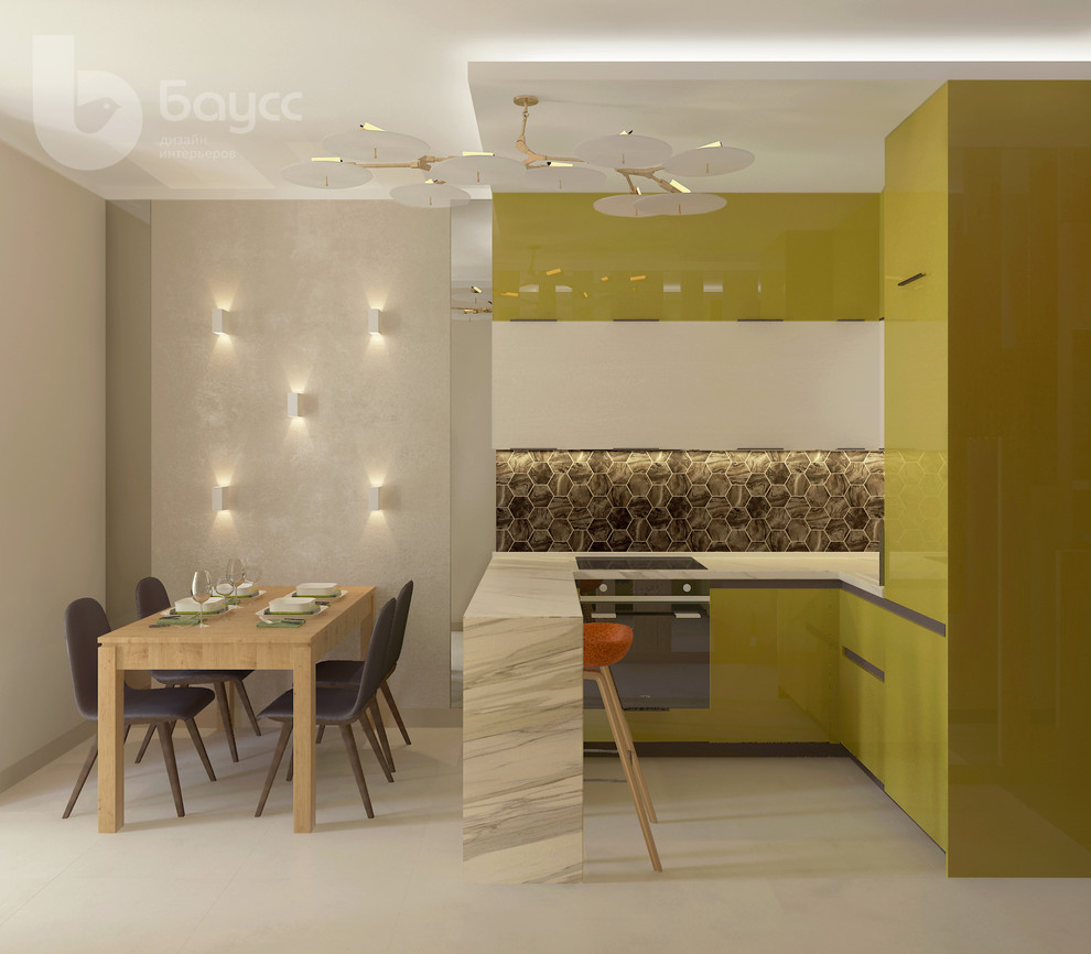 Проект "ФИСТАШКОВЫЙ". Квартира 85 кв. м