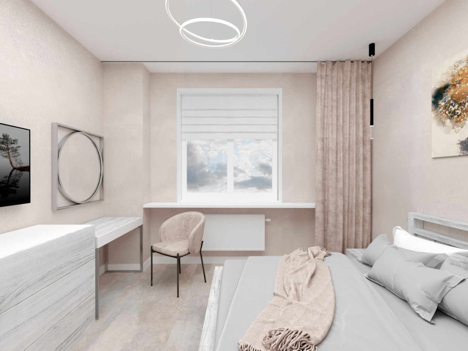 Солнечный остров. Дизайн 3-х комнатной квартиры