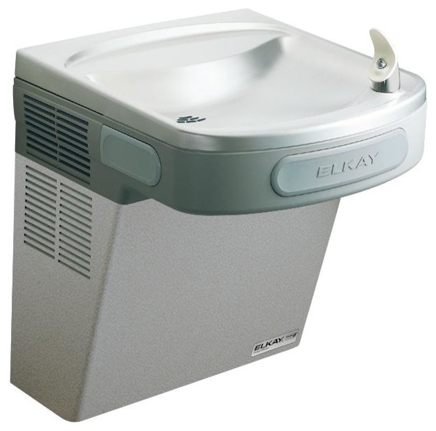 Elkay Cooler Wall Mount GreenSpec ADA, NonFiltered, 8 GPH, Light Gray Granite Hot Water