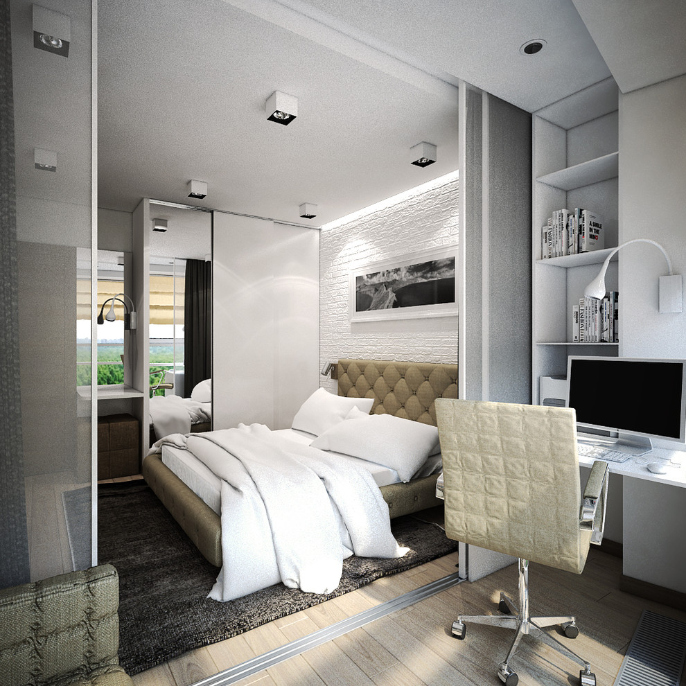 Дизайн-проект 3-х комнатной квартиры. Общая площадь 105 м2. Современный стиль