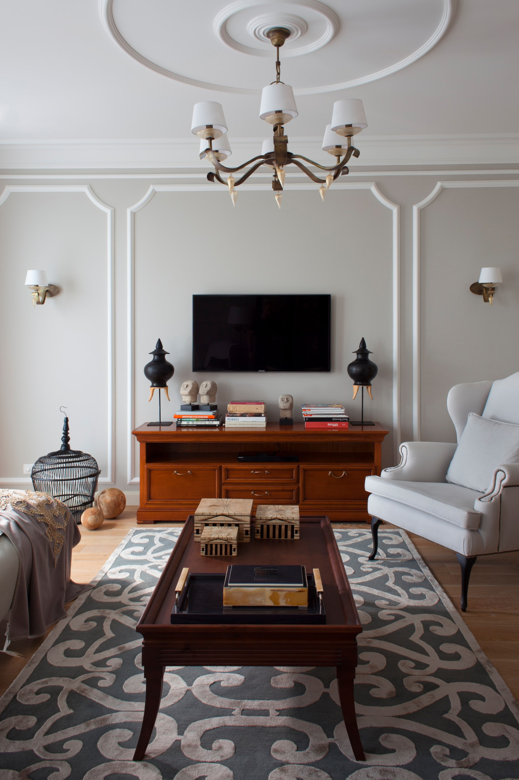 Интерьер в стиле Прованс с элементами фэншуй