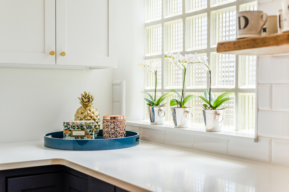 Inspiration for a contemporary kitchen remodel in Denver