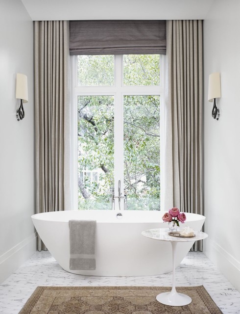 Modern Villa - Master Bath trendy-badevaerelse