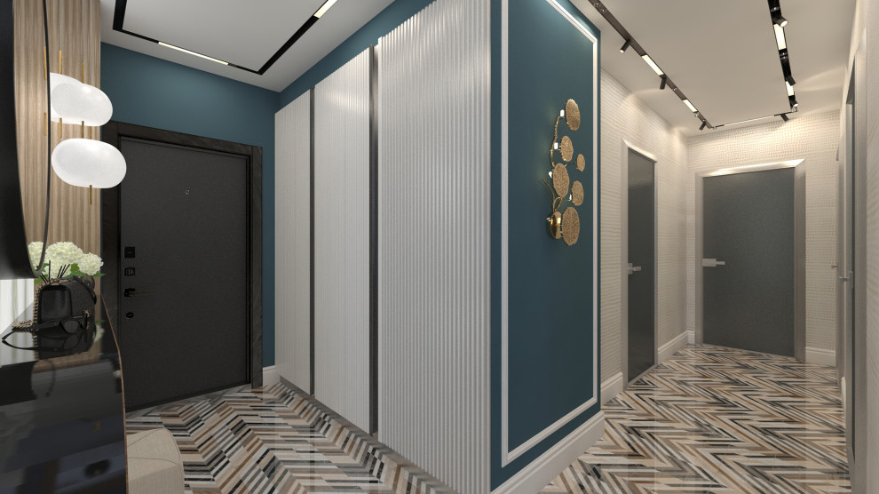 Холл квартиры в современном стиле