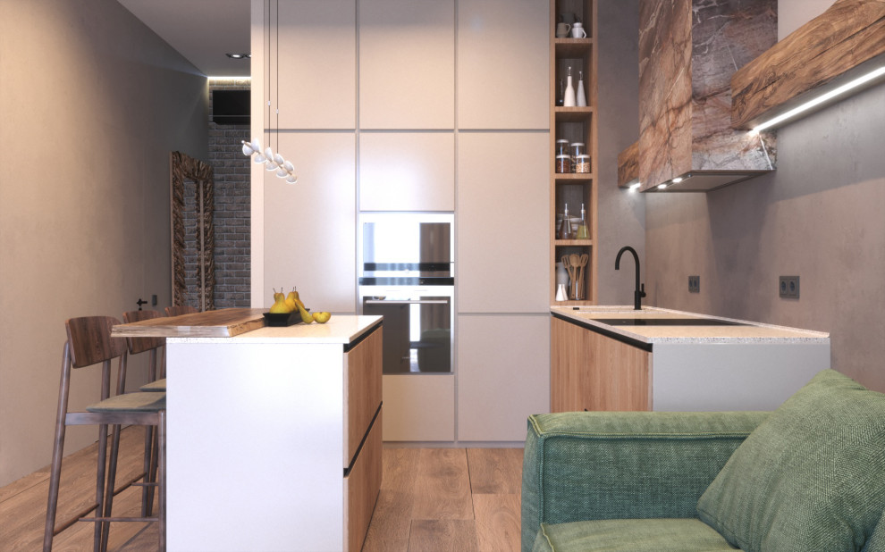 1-к студия в ЖК Бульварный переулок