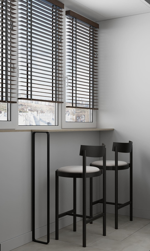 Дизайн-проект квартиры для семейной пары в современном стиле