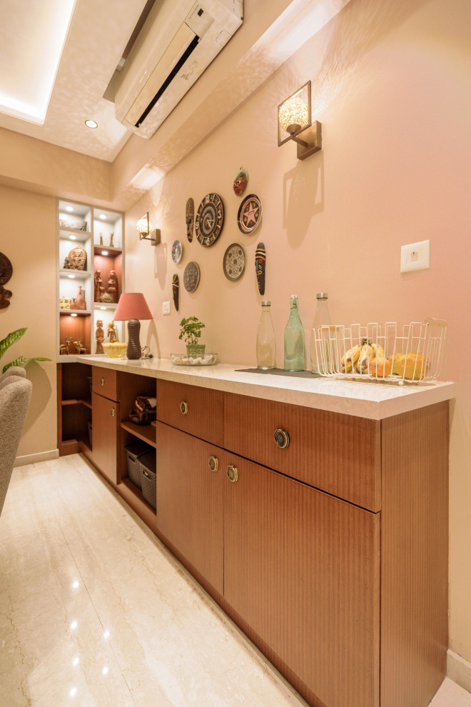 This is an example of an Indian utility room in Bengaluru.