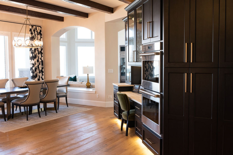 Inspiration for a transitional kitchen remodel in Denver