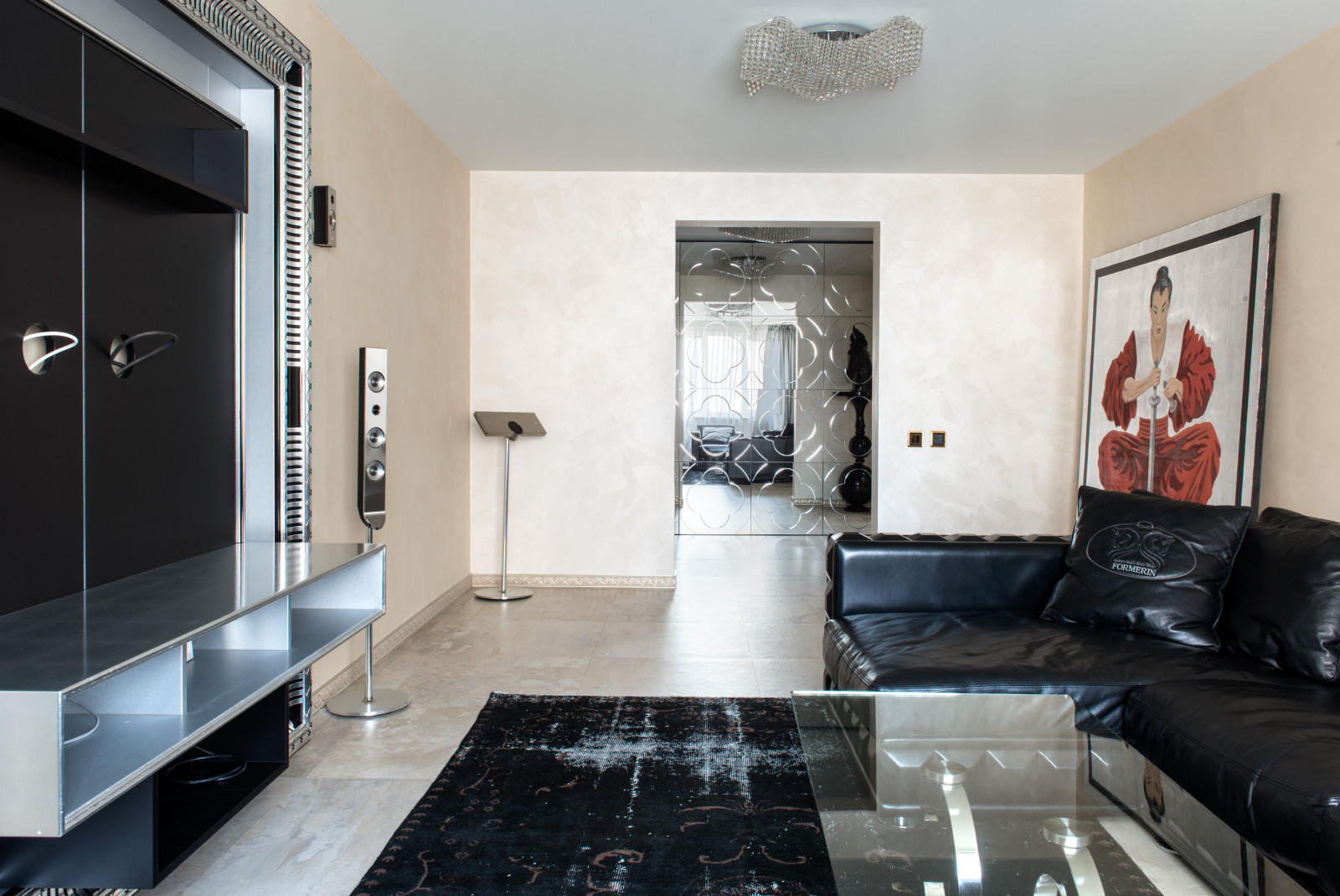 "Ход конём" - квартира в стиле ар-деко 150 м2, г. Люберцы