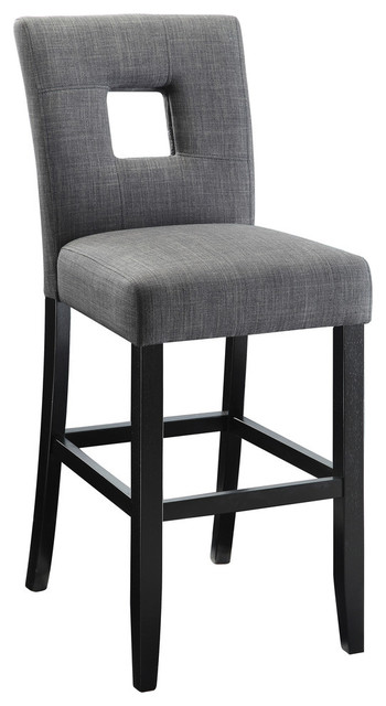 Coaster Geo Counter Stool Beige Contemporary Bar Stools And Coaster Andenne Counter Height Chair With Square Cutout In Seat Back Set Of 2