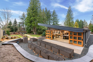 Bellevue Garage and Workshop - Midcentury - Garage - Seattle - by ...