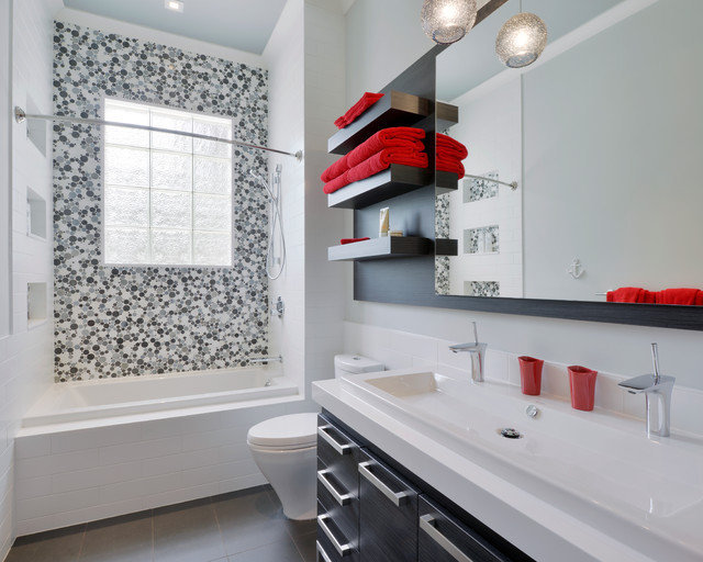 Staples contemporary-bathroom