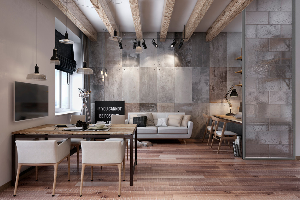Дизайн  квартиры в стиле Loft