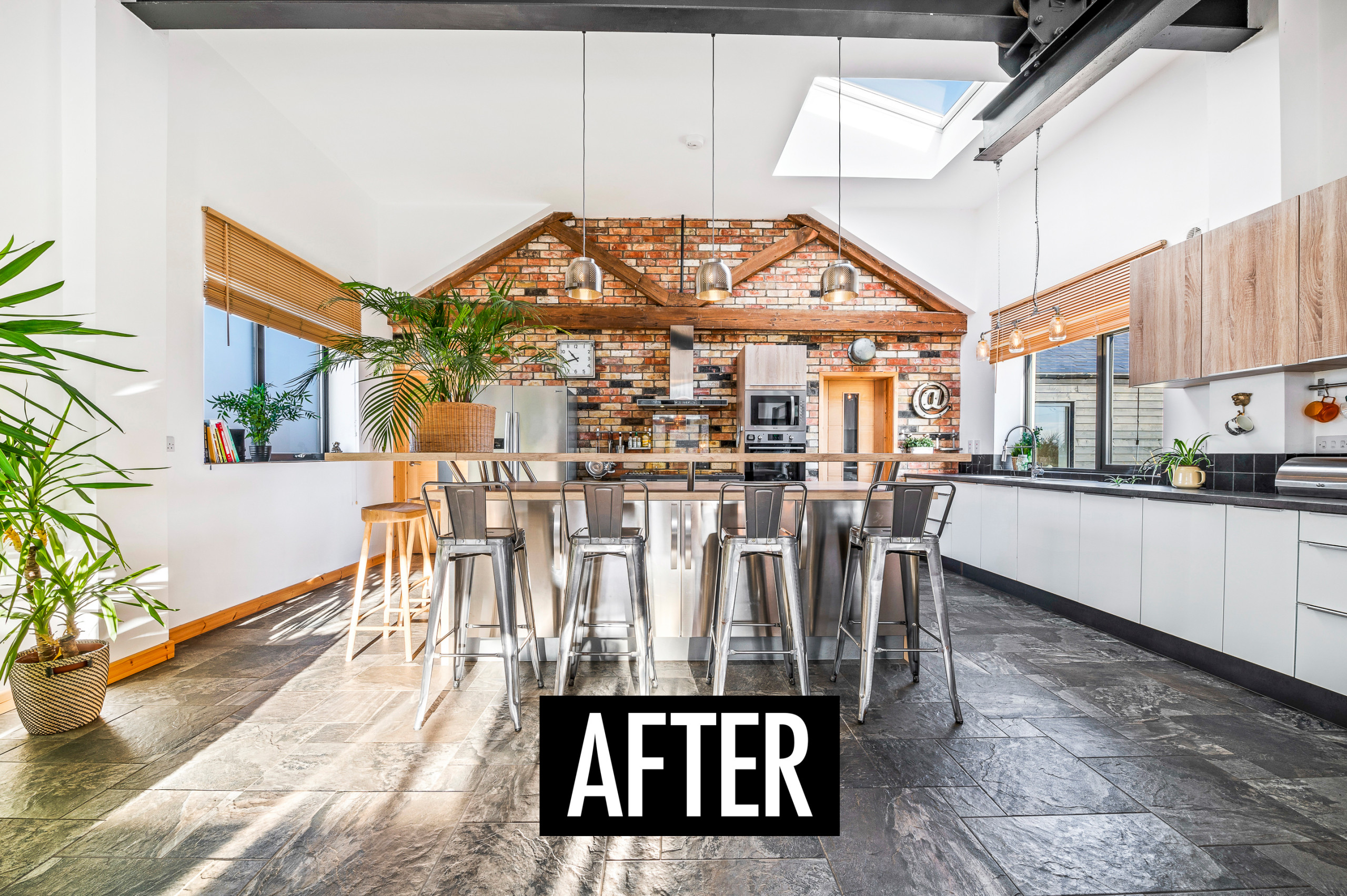 Before & afters - Redwood Barn