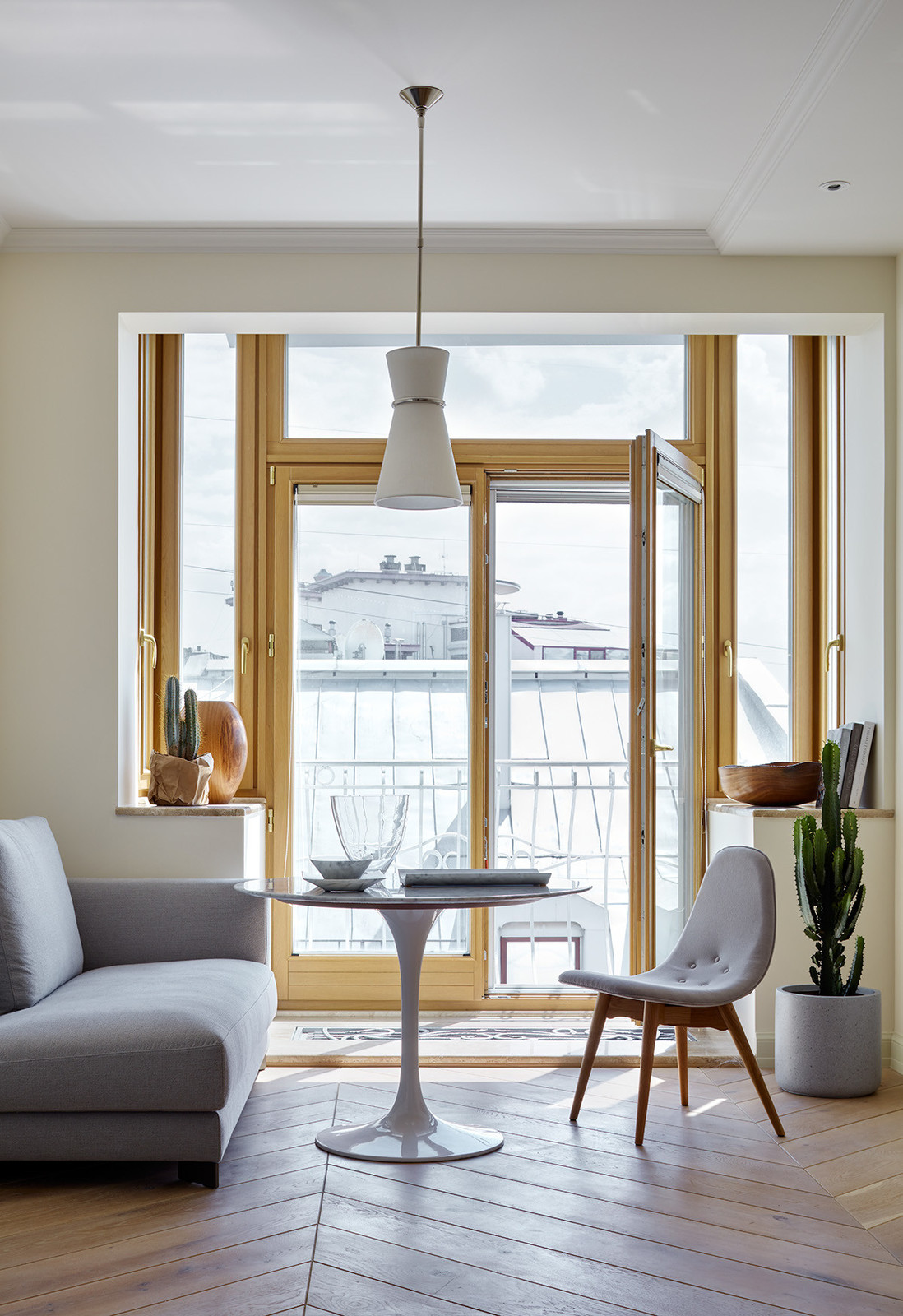 Квартира на Патриарших прудах, 126 м²