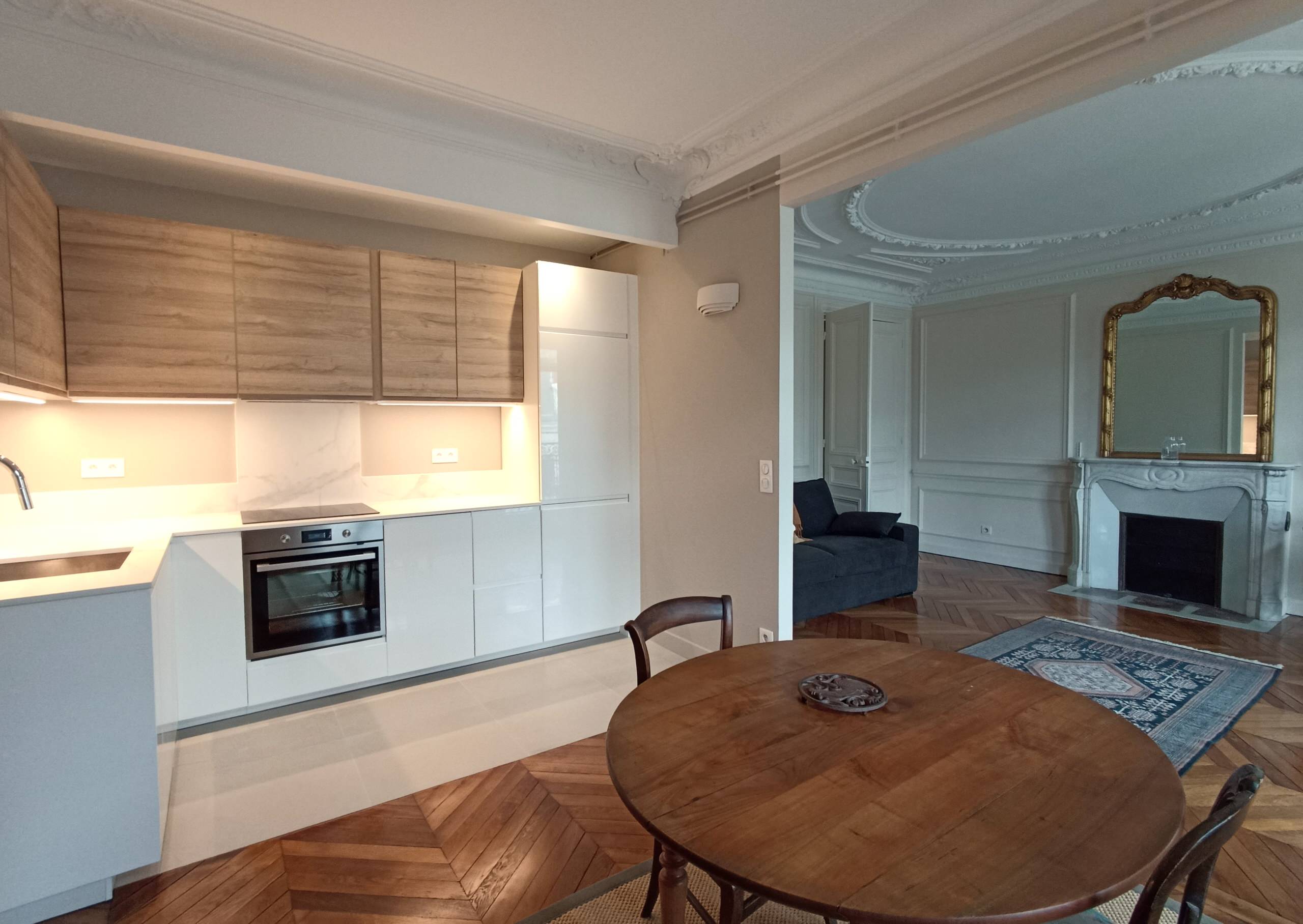 Rénovation appartement haussmannien