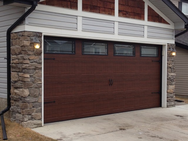 Carriage Style Garage Doors American Craftsman Garage