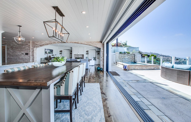 Ocean Front Coastal Home beach-style-exterior