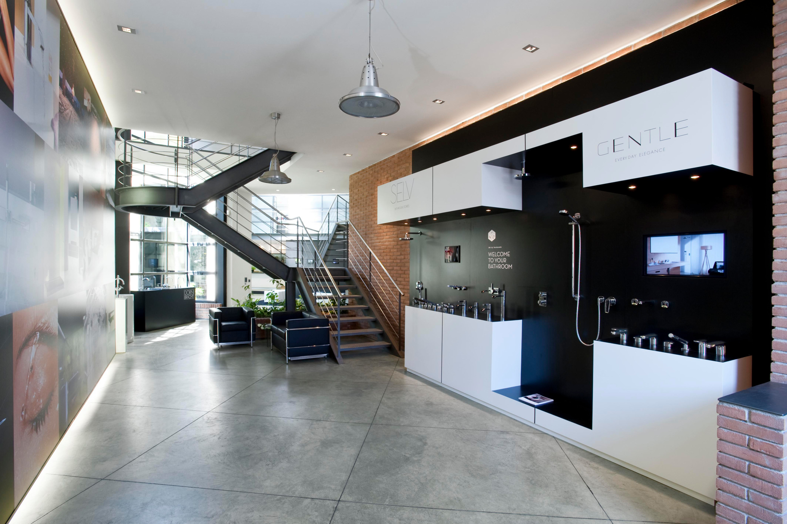 Dornbracht Alape Showroom Bad Sanitär Raumausstattung Planung Präsentation Modernisierung Ausstellung Interior Design NRW Krefeld Mailand Architektur Innenarchitektur Gestaltung 3D