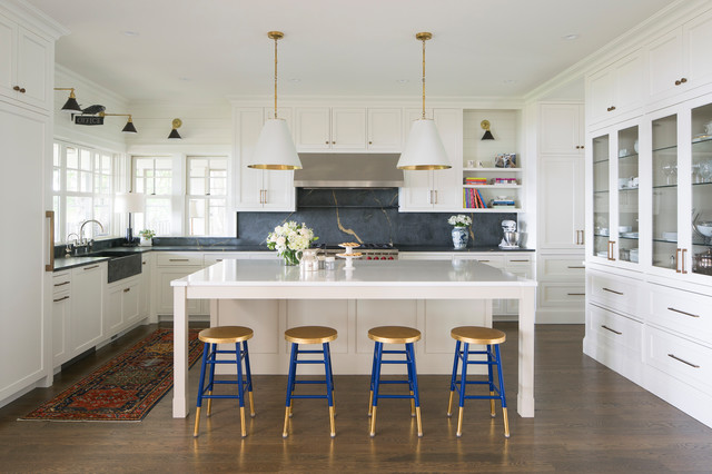 Wayzata Lake House costero-cocina