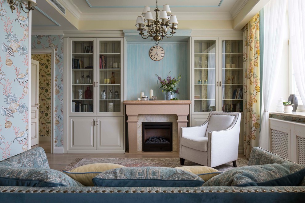 Квартира для молодой семьи в провансе с элементами стиля Coastal Living