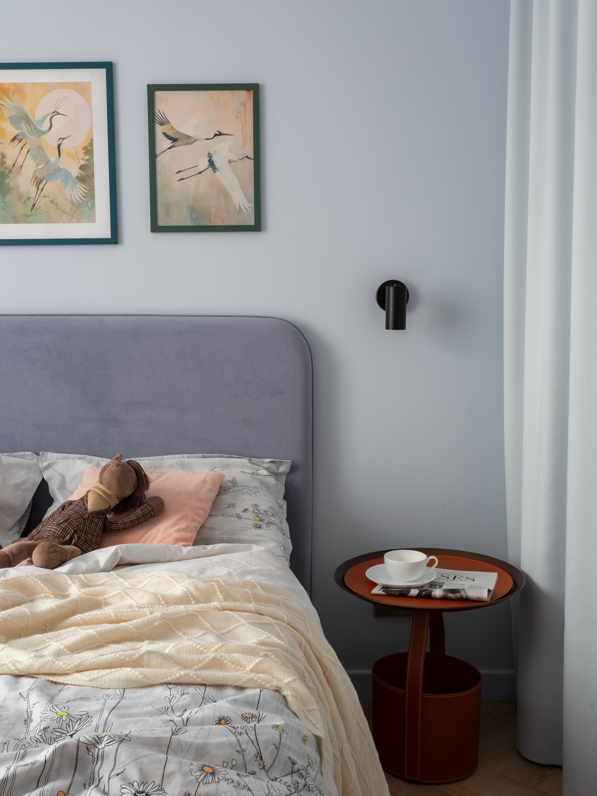 Малые м2 - не помеха комфорта. Смелый и яркий интерьер для молодой семьи