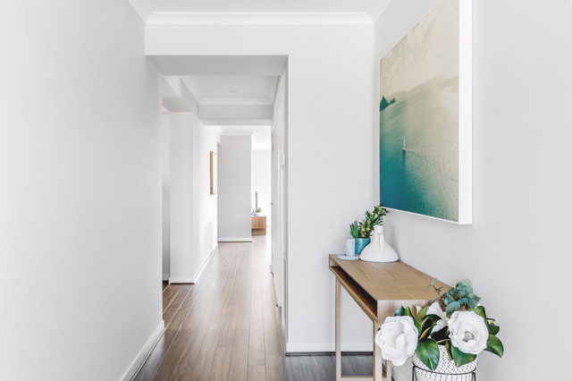 Bickleighvale I Residence contemporary-entrance