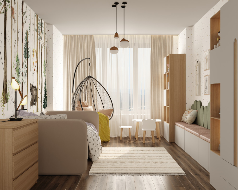 Полный проект двухкомнатной квартиры для молодой растущей семьи