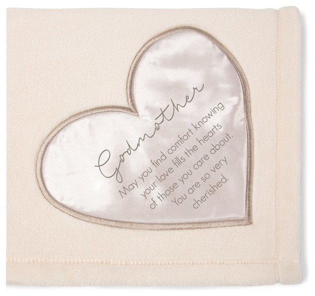 Godmother May You Find Comfort Royal Plush Blanket Contemporary