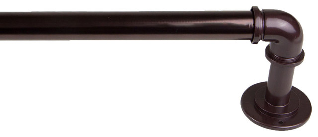 Rod Desyne 1 Pipe Style Blackout Curtain Rod 48 84