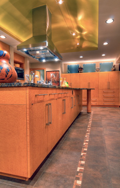 Barrel Vault Kitchen contemporary-kitchen