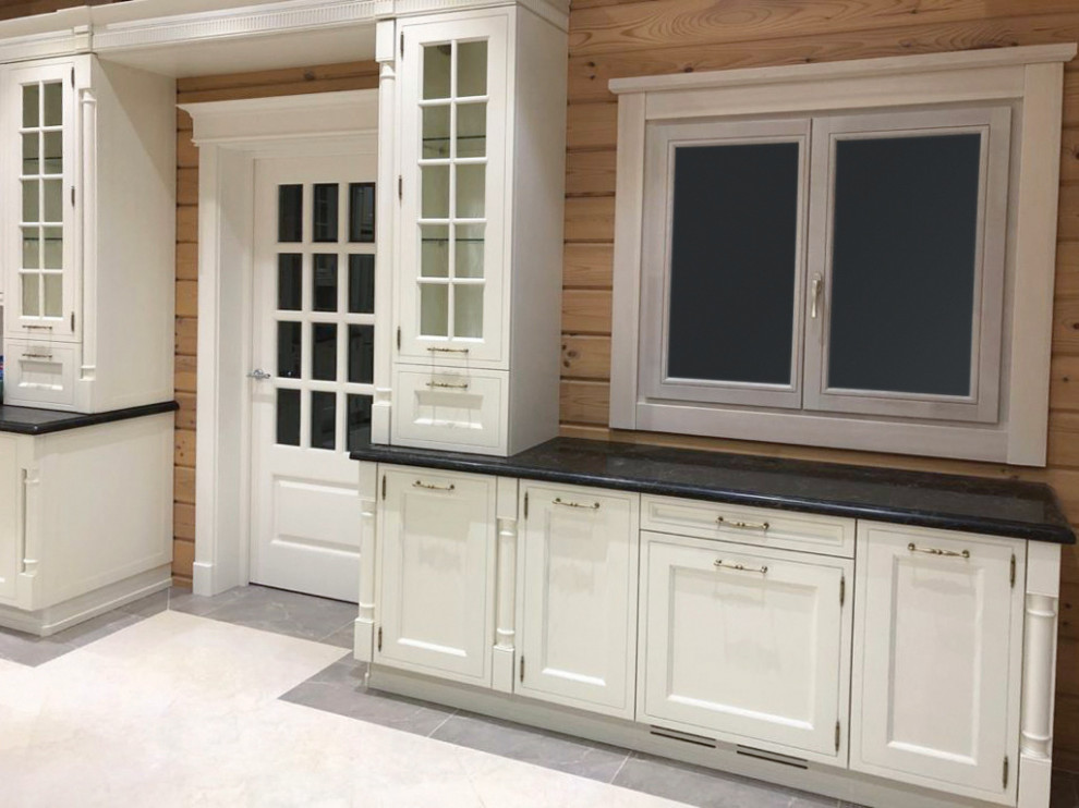 Кухня Victoria в загородном шале.